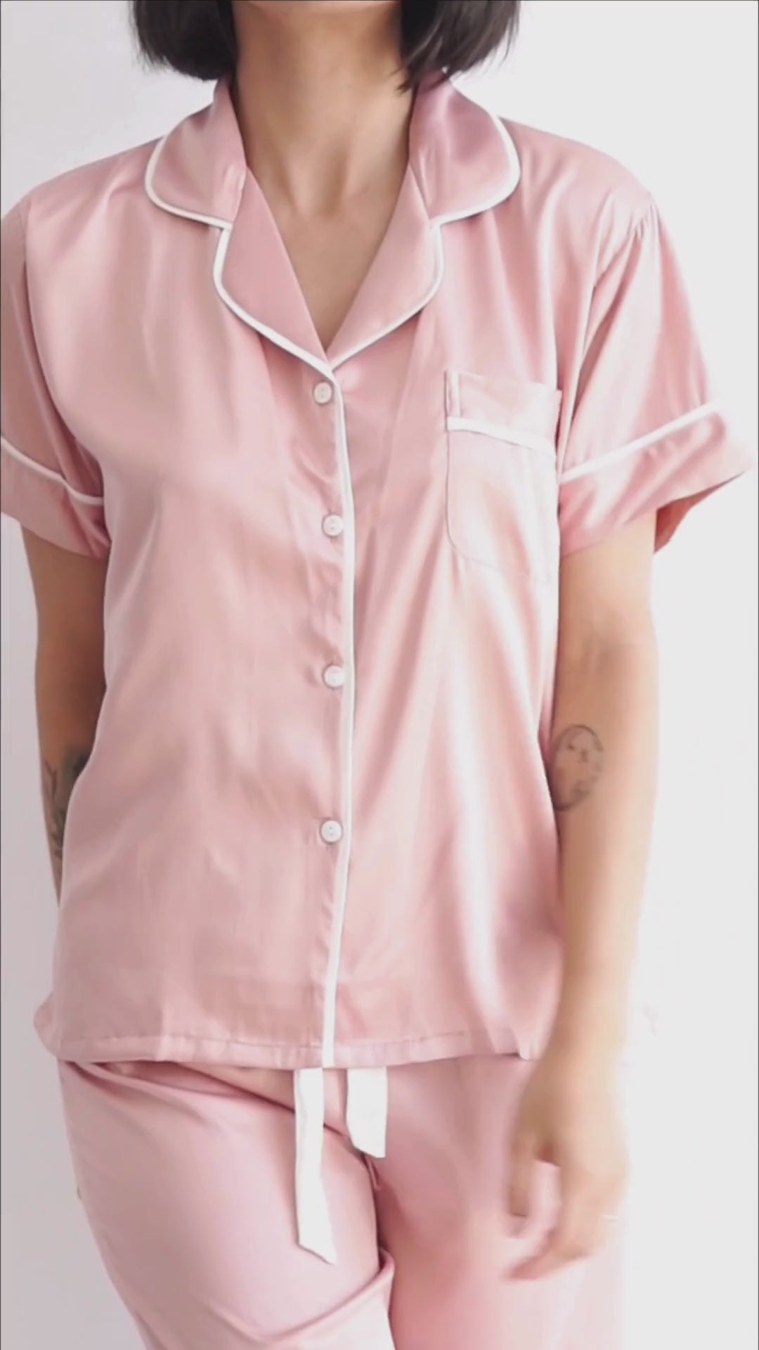 Ava Pyjamas- Dusky Rose