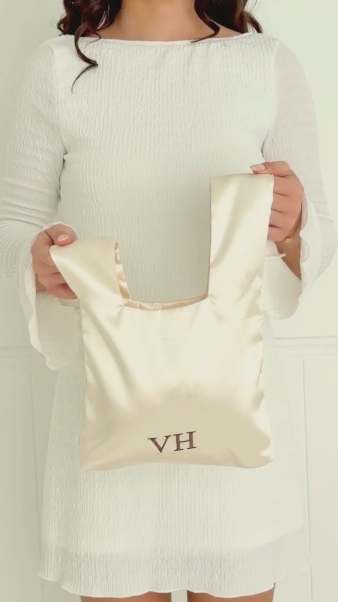 The Satin Knot Clutch