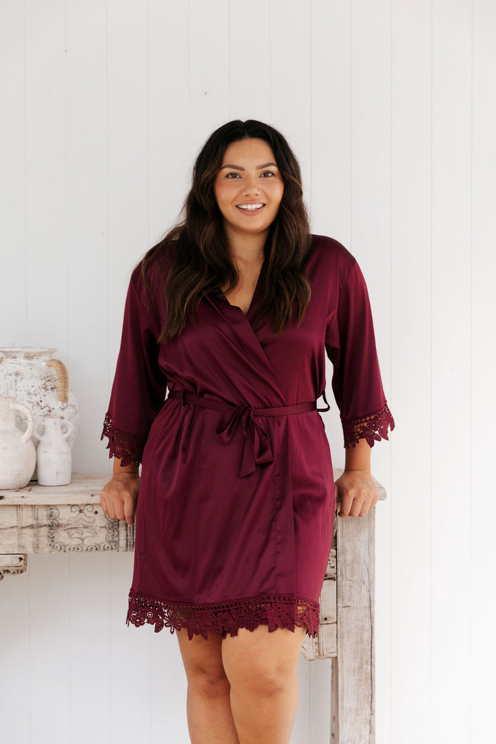 Rosie Robe + Slippers + Gift Box Bundle