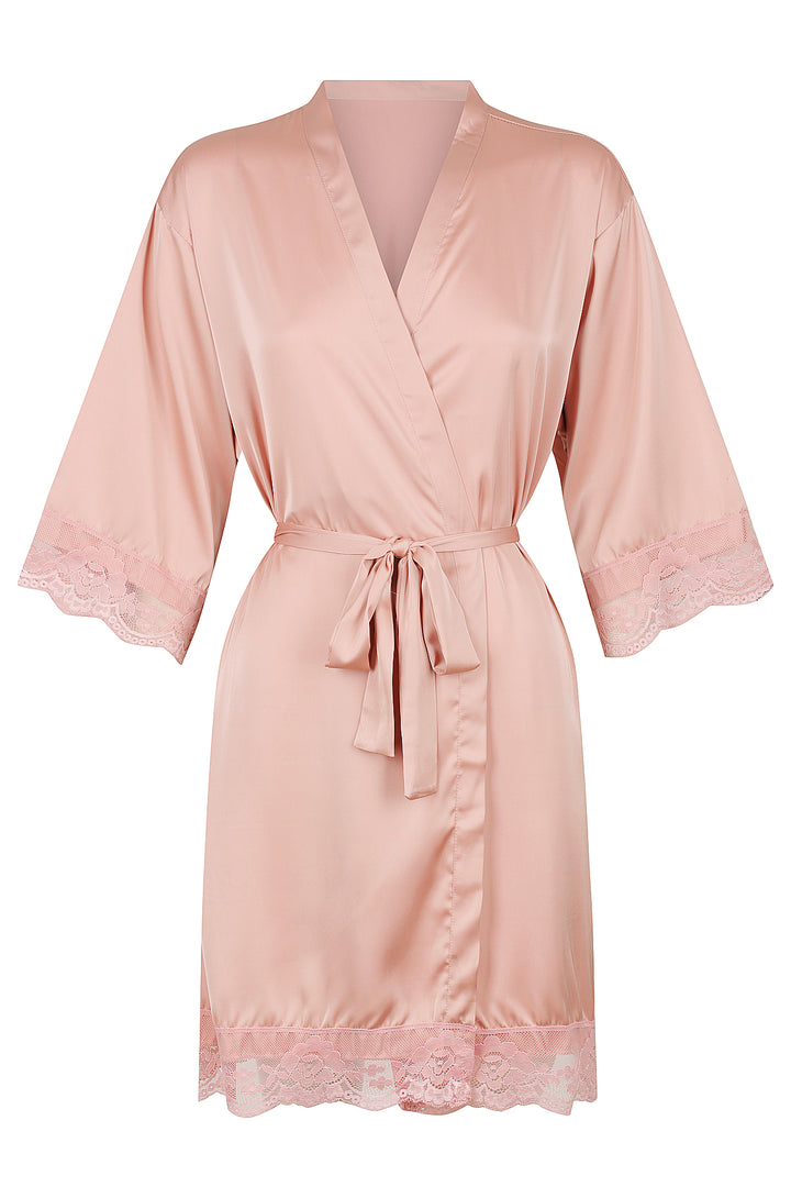 Love Lace Robe + Slippers + Gift Box