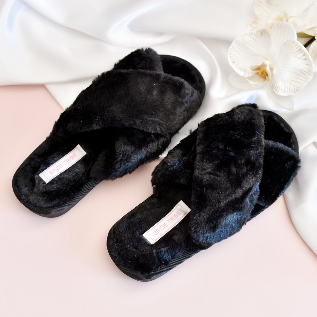 Getting Ready Bridesmaid Box - Classic Satin Embroidered Robe