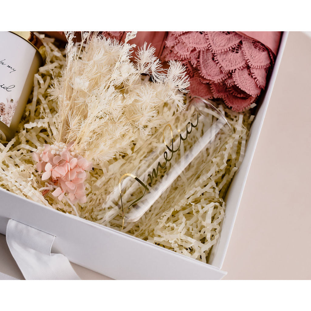 Personalised Champagne Flutes For Bridal Party